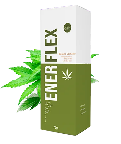 Enerflex CBD balsamo CBD 75 g para dolor articular y muscular · pote de 75 g